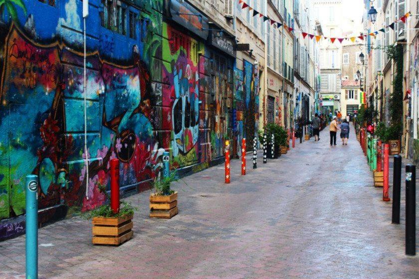 Quartier Le Plus Anime De Marseille "La Plaine Cours Julien "Chambre Avec Salle De Bain Wc Privee Integrees "Dans Appartement Exterior foto